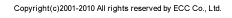 Copyright(c)2001-2010.All rights reserved by ECC Co.,Ltd.